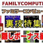 【ファミコンソフト】裏技特集（隠しボーナス編）