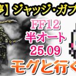 【FFRK】FF12 絶夢 ジャッジ ガブラス 25.09 半オート攻略 モグと行く FFレコードキーパー