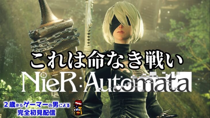 #8【ニーアオートマタ ハード攻略】嫁と堪能する機械とアンドロイドの命なき物語【NieR:Automata ネタバレあり】