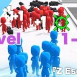 『Z Escape』のLevel 1-20を攻略【ゾンビゲーム】 iOS Walkthrough