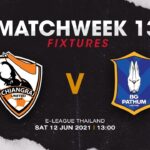 ライブ配信!!! Chiangrai F.C. (東京ヴェルディeスポーツ）vs BG Pathum United | E-LEAGUE 2021 | MATCHWEEK 13