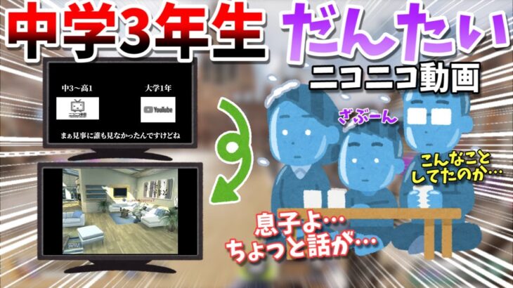 【雑談？】当時中学3年生でニコニコ動画でゲーム実況していた動画が発見された【団体/切抜】