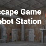 Escape Game Robot Station【Ryohei Narita / NAKAYUBI】 ( 攻略 /Walkthrough / 脫出)