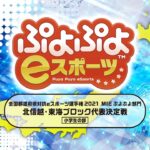 【北信越・東海/小学生】全国都道府県対抗eスポーツ選手権 2021 MIE ぷよぷよ部門 小学生の部 北信越・東海ブロック代表決定戦