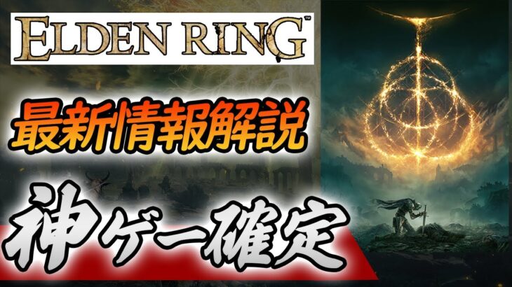 【エルデンリング】新作死にゲーのエルデンリング最新情報を解説！延期でも期待大！【ELDEN RING/新作ゲーム】