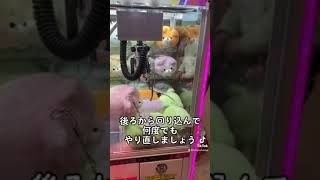 【TikTokで100万再生】禁断の裏技　#クレーンゲーム #clawcrane #ゲーセン