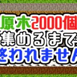 生放送で原木を2000個集めるまで終われません!!ダイヤのオノで切りまくれ!!海でマイクラ実況Part28【マインクラフト】