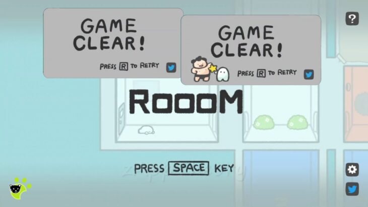 RoooM (2 Ends) Escape Game Full Walkthrough 脱出ゲーム 攻略 (NEKO DONUT)