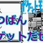 Pokémon Blue-ポケットモンスター 青- 裏技セレクトバグを使って『けつばん』を捕獲