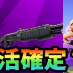 【フォートナイト】レイトゲームとポンプの復活が確定！？しかしポンプは○○だけです…【Fortnite】【レイトゲーム】【ポンプ】【復活】【最新情報】