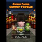 Summer Festival Room Escape Game 脱出ゲーム 攻略 Full Walkthrough (Nakayubi)