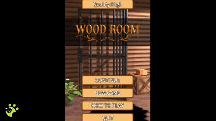 Wood Room Escape Game 脱出ゲーム 攻略 Full Walkthrough (BlackCatJP)