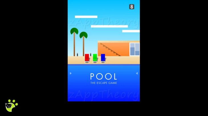 POOL Escape Game [2 Ends] プール 脱出ゲーム 攻略 Full Walkthrough (hozdesign)