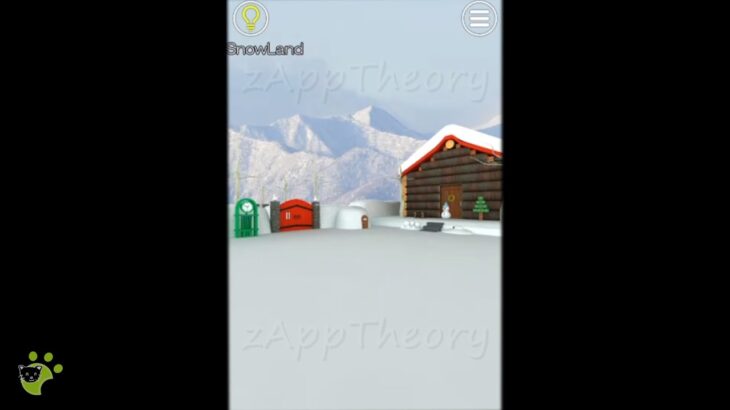 SnowLand EXiTS Full Walkthrough with Solutions 脱出ゲーム 攻略 (Nakayubi)