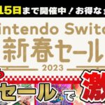 【最新セール情報】まだ間に合う！Nintendo Switch新春セールが熱い‼  対象全17タイトル紹介！【Switch】【おすすめゲーム紹介】