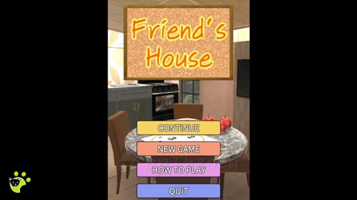 Friend’s House Escape Game 脱出ゲーム 攻略 Full Walkthrough (BlackCatJP)