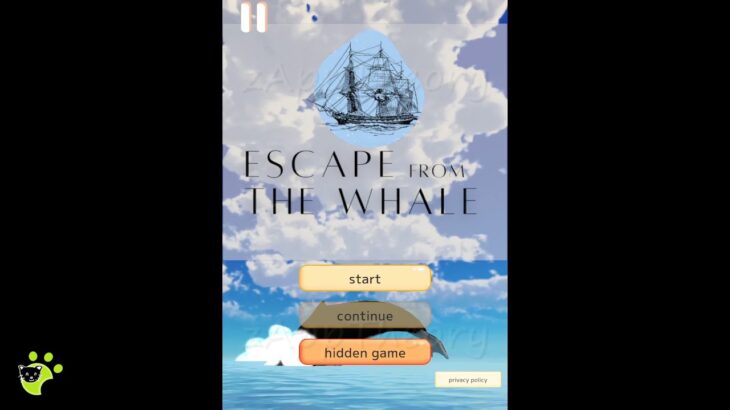 Escape from the Whale Full Walkthrough 脱出ゲーム 攻略 (DAIKI HIRAMATSU)