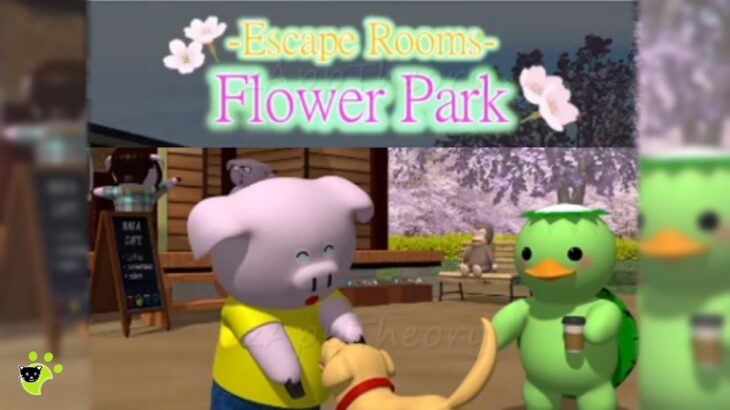 Flower Park Escape Rooms Game 脱出ゲーム 攻略 Full Walkthrough (Nakayubi)