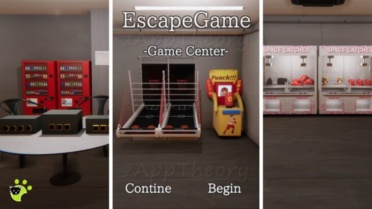 Game Center Escape Game Full Walkthrough 脱出ゲーム 攻略 (Leev Wataru Shibata)