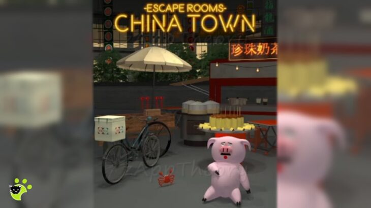 Chinatown Escape Rooms Game 脱出ゲーム 攻略 Full Walkthrough (Nakayubi)