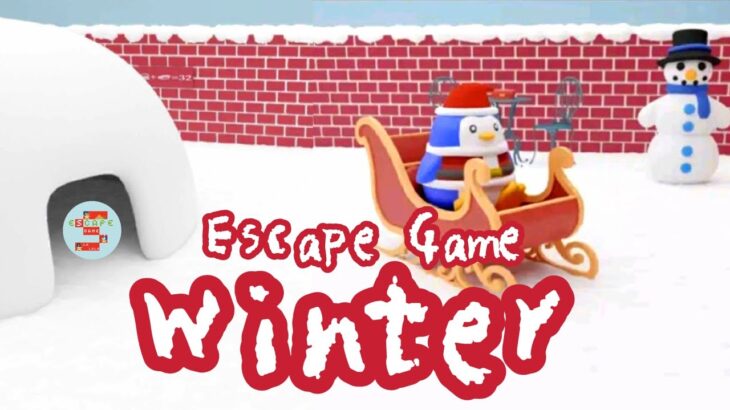 ESCAPE GAME Winter 冬のおくりもの【RayCojiro】 ( 攻略 /Walkthrough / 脫出)