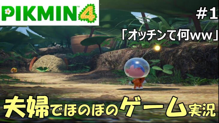 【PIKMIN4】#1「オッチンて何ww」/夫婦でほのぼのゲーム実況＠ごいすいchannel