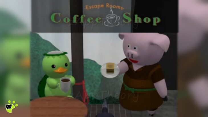 Coffee Shop Escape Rooms 脱出ゲーム 攻略 Full Walkthrough (Nakayubi)