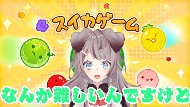 【スイカゲーム】攻略するぞ！！！🥤🥤【彩汰ラムネ🐶🥤】