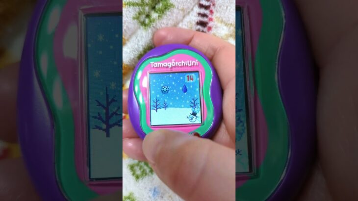 ミニゲーム「スノーキャッチ」のコツ【たまごっちユニ】【攻略】/ How to Play SNOW CATCH in Winter #shorts #tamagotchi #tamagotchiuni