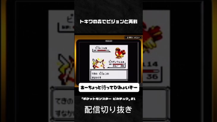 フルは再生リストの｢ポケットモンスターシリーズ｣から！ #ゲーム実況 #ピカチュウ #ポケモン #レトロゲーム #配信