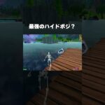 絶対にバレない最強のハイドポジ ！#フォートナイト #fortnite #裏技