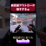 新武器のアウトローが強すぎるｗ#ゲーム実況 #valorant #shorts