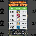 【おすすめスマホゲーム】2024年2月リリース予定 最新作アプリゲーム10選【リセマラ 無課金 ソシャゲ】#shorts