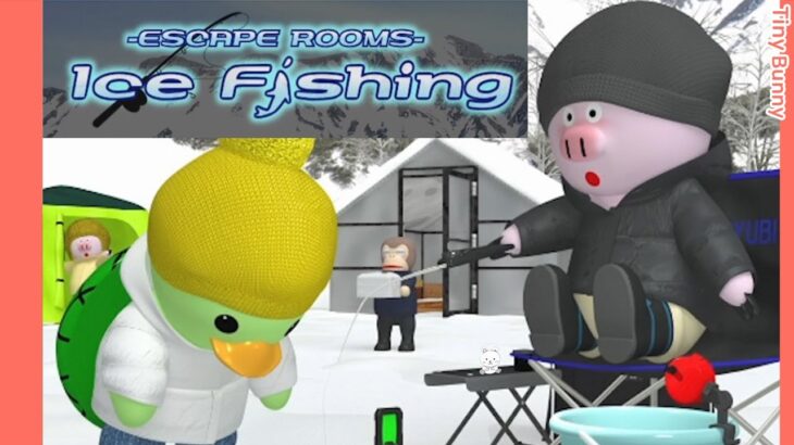 Escape Rooms Ice Fishing Walkthrough (NAKAYUBI) | 脱出ゲーム 攻略