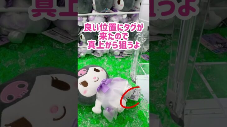 サンリオ クロミちゃんぬいぐるみクレーンゲーム攻略 #ufoキャッチャー #クレーンゲームのコツ #クレゲ好きと繋がりたい #クレーンゲーム動画 #サンリオ好きさんと繋がりたい