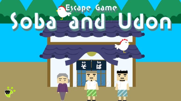 Soba & Udon Escape Walkthrough 蕎麦とうどん 脱出ゲーム 攻略 (Tennpa Taira Hirasawa)