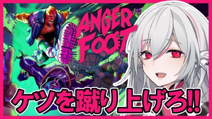 【Anger Foot】超ハイスピードなアクションFPS【インディーゲーム実況】