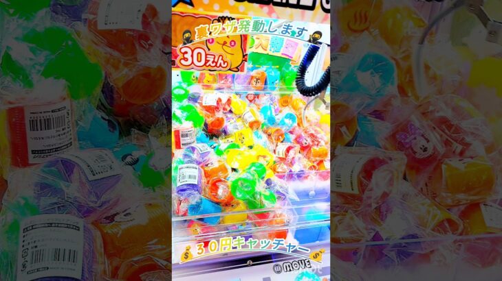 クレーンゲームで裏ワザ発動して４個取れました🥷