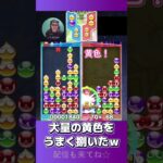 大量の黄色をうまく捌いたｗ【ぷよぷよeスポーツ】#shorts