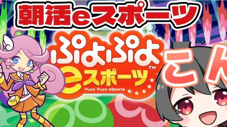 【生放送】朝活練習するよ～　ぷよぷよeスポーツ　SEGA　【switch