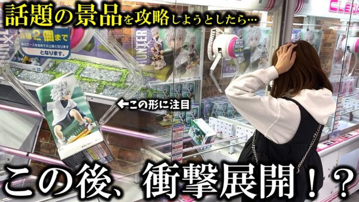 【クレーンゲーム】何があった⁉︎話題の景品を攻略しようとしたら予想外な結末になりました…【ufoキャッチャー】